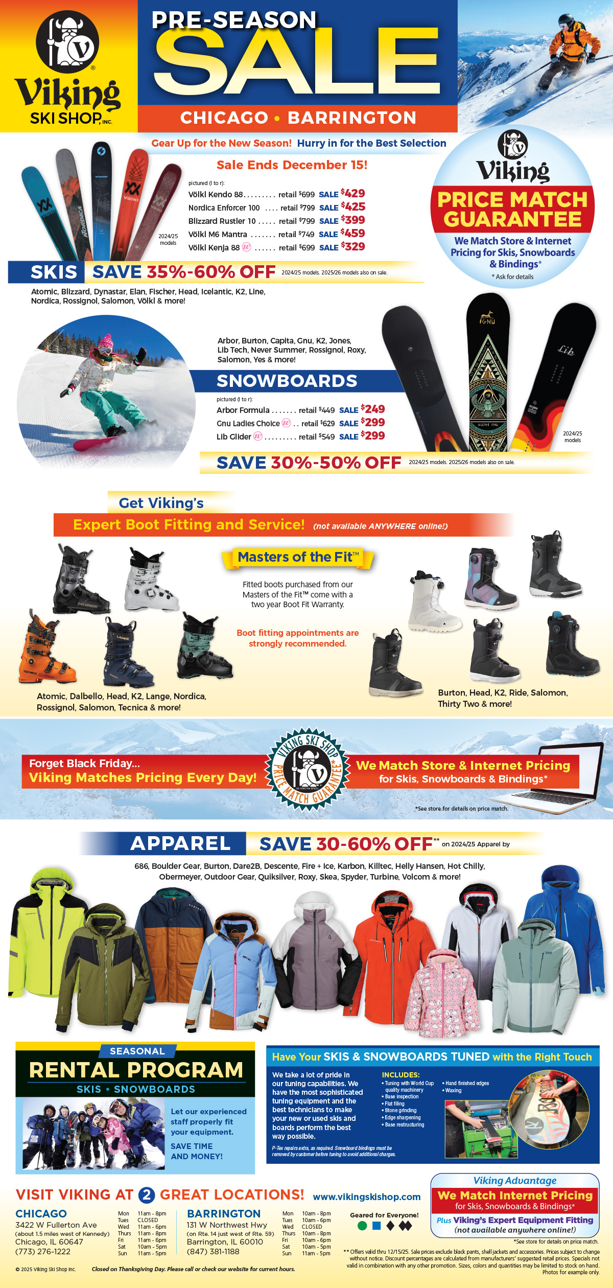 Viking Pre-Season Sale 2025